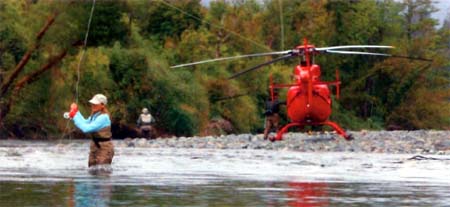 Expedition Helicopter Fishing