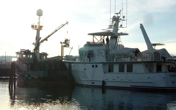 Northern Marine 80 Expedition Yacht Lora and Fishing Boat