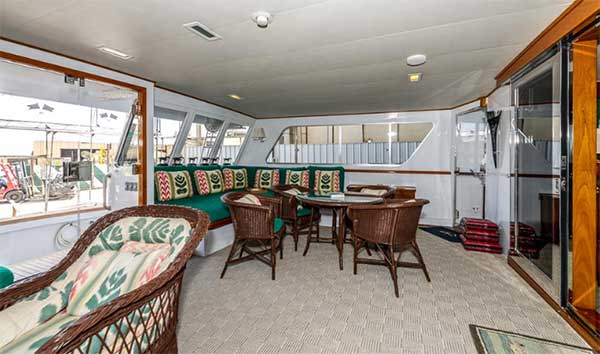 Expedition Yacht Aft Deck