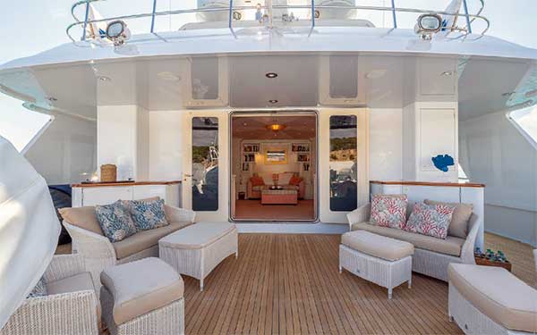 Expedition Yacht Andrea Boat Deck