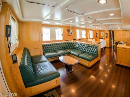 Expedition Yacht for Sale Salon