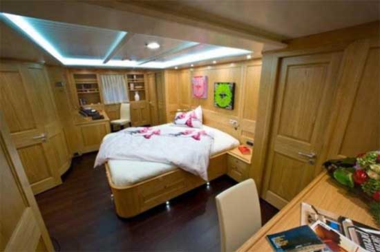 Expedition Yacht for Sale Master Cabin