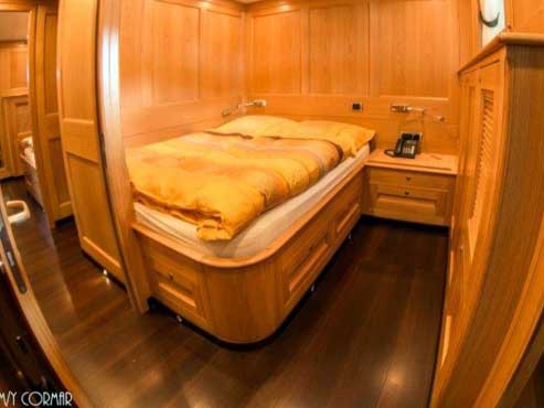 Expedition Yacht for Sale Starboard Cabin